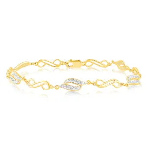 1/4 Carat Luminesce Lab Grown Fancy Diamond Bracelet