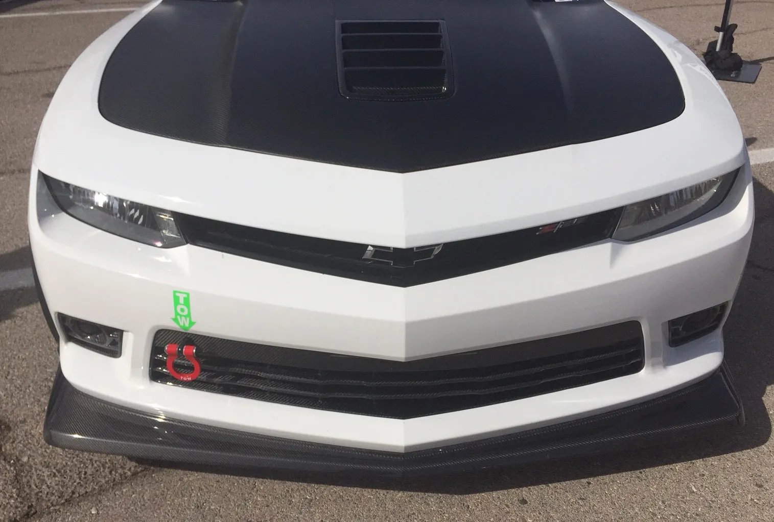 2014-2015 Chevrolet Camaro ZL1 Type-ZL Front Splitter/Grille Anderson Composites AC-FL14CHCAM-Z28