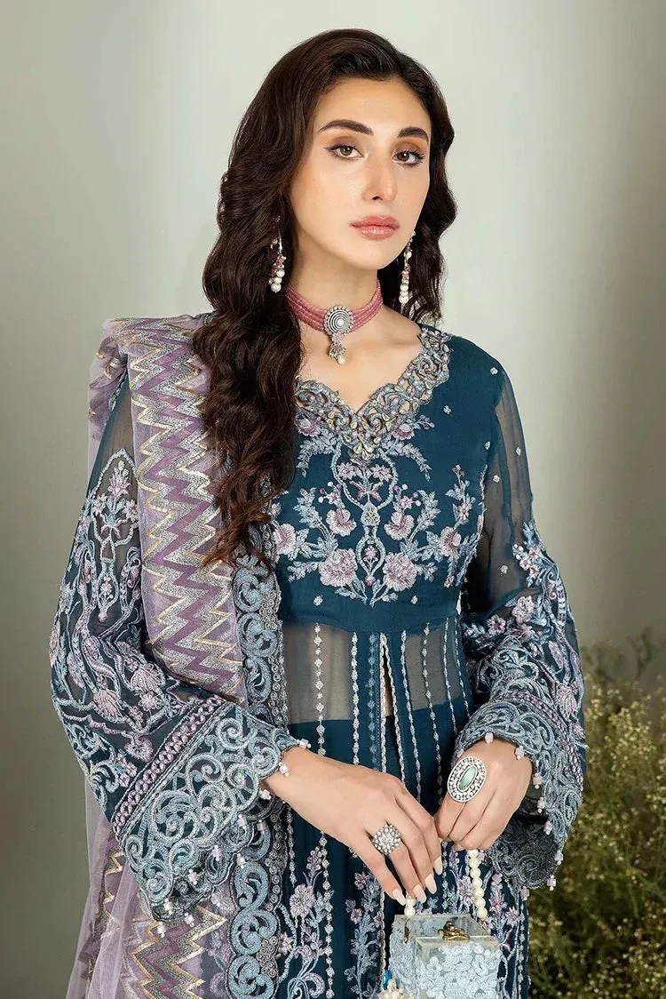 Adan's Libas - Alyana Semi Formals Chiffon Collection - 4005