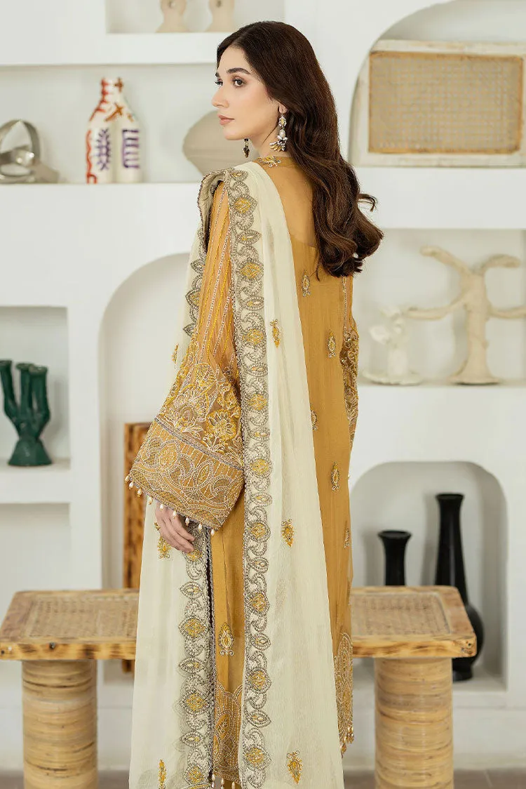 Adans Libas - Marguerite Embroidered Chiffon Collection - 5295