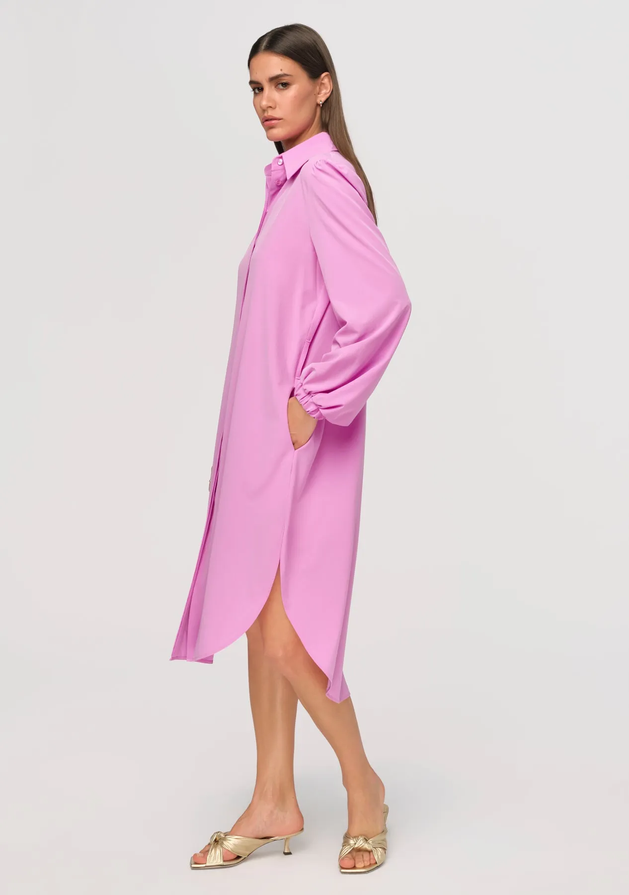 ATELLA Shirt Dress magenta