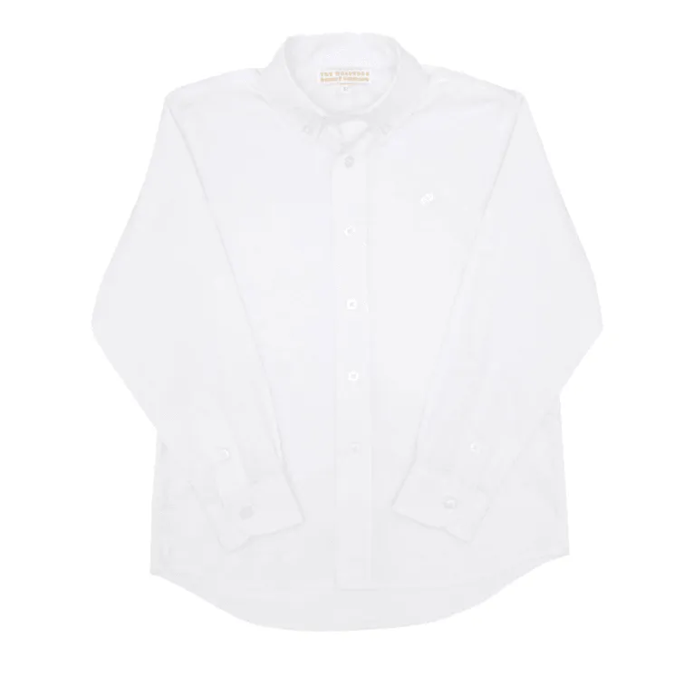 Beaufort Bonnet Dean's List Dress Shirt, Worth Avenue White