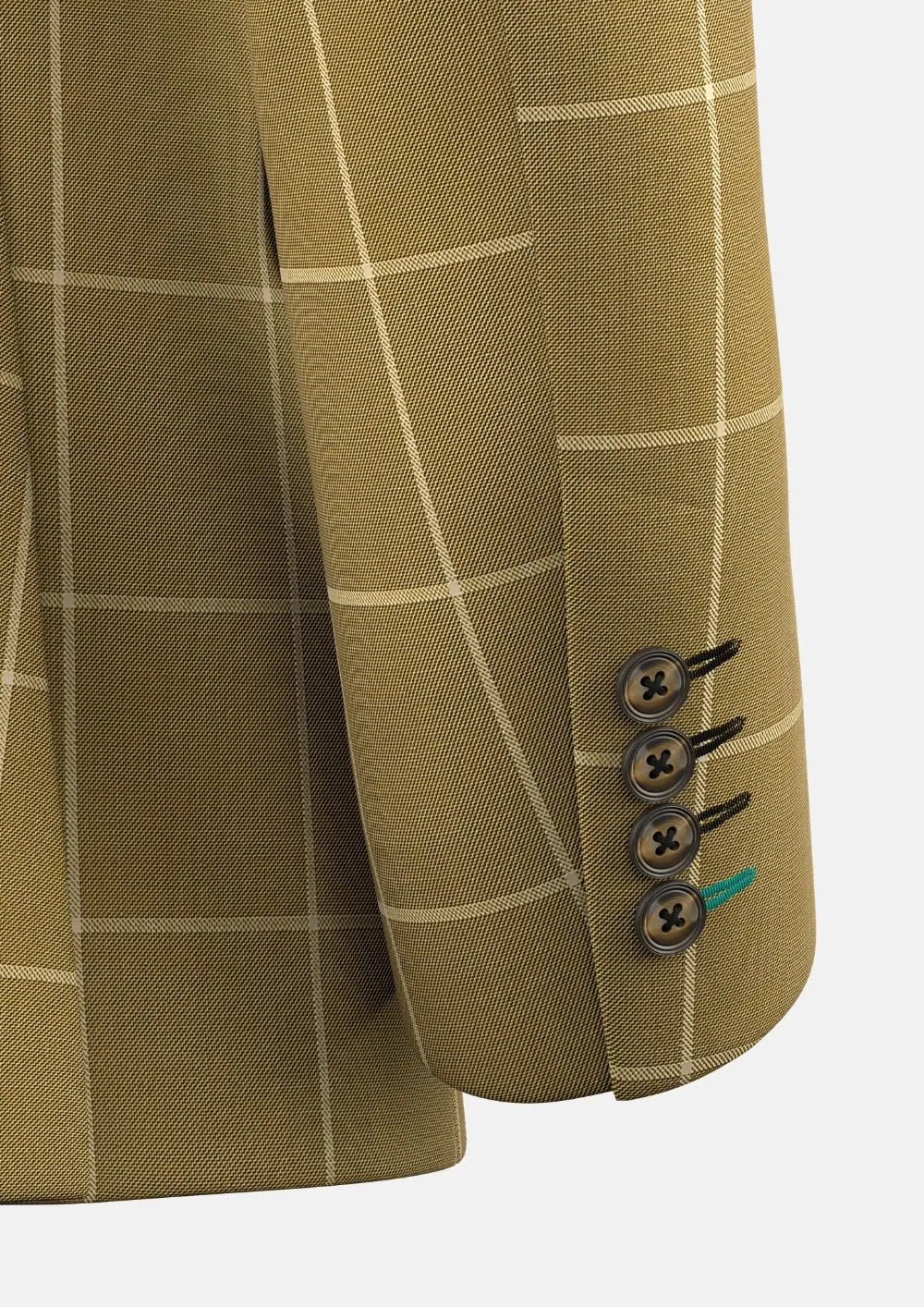 Bowery Gold Windowpane Suit