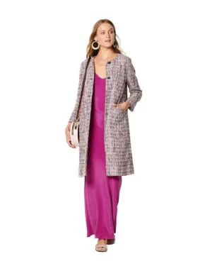 Burda Pattern 6248  Coat – Jacket – Collarless