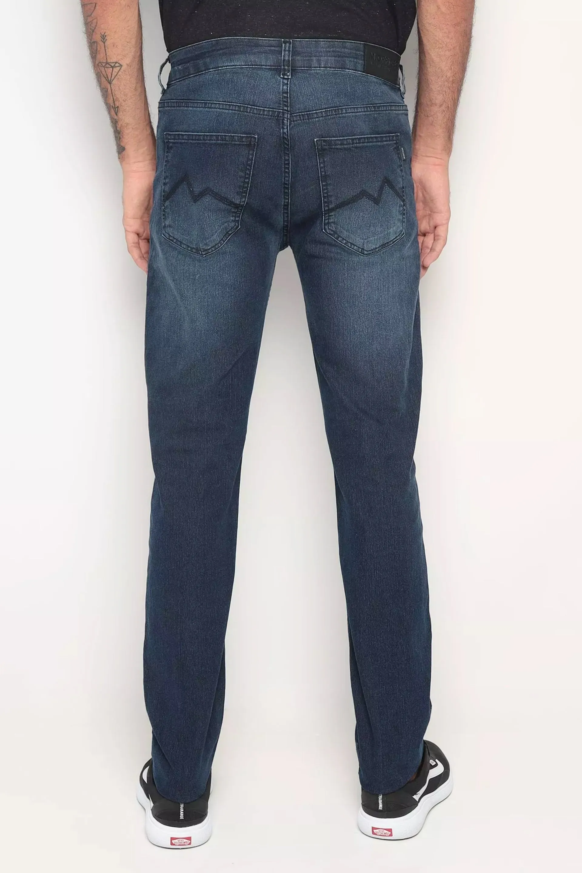 CALÇA JEANS SLIM DARK BLUE