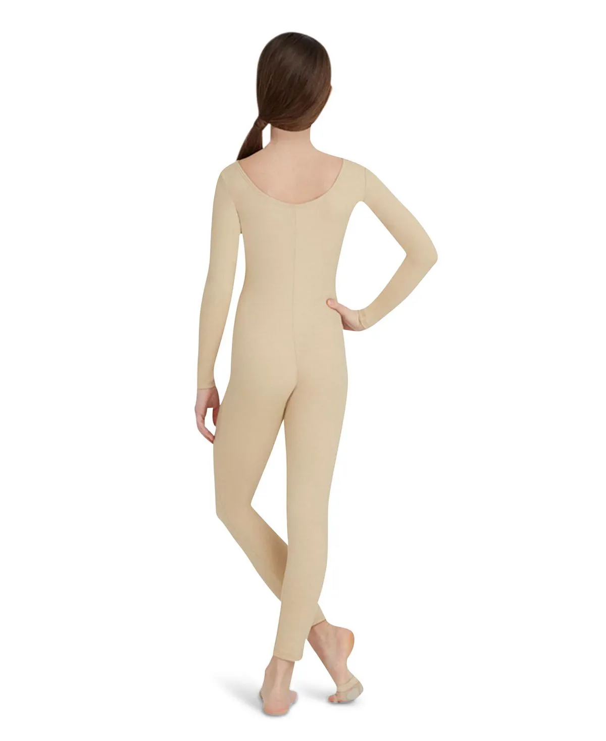 Capezio Big Girls Long Sleeve Jumpsuit