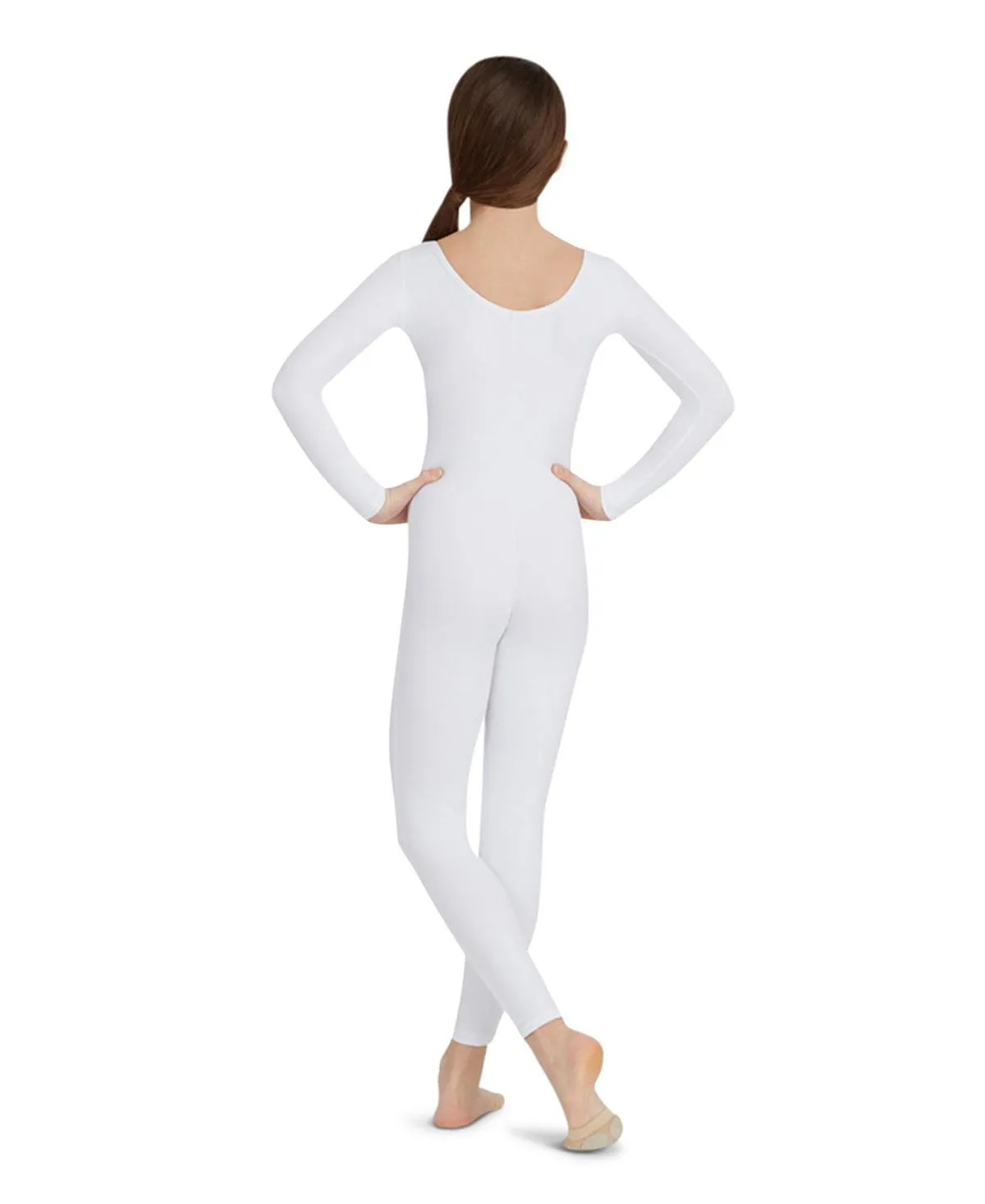 Capezio Big Girls Long Sleeve Jumpsuit