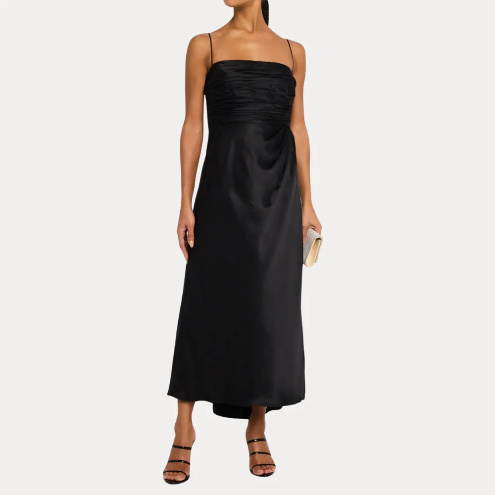 Elegant Cinq à Sept Sydney Black Dress - Chic Evening Attire