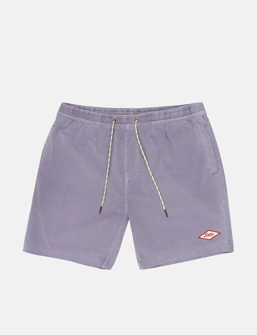 Deus Ex Machina Sandbar Garment Dye Shorts - Silver Grey