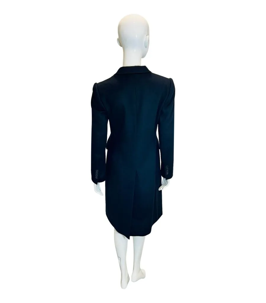 Dolce & Gabbana Cashmere & Wool Coat. Size 42IT