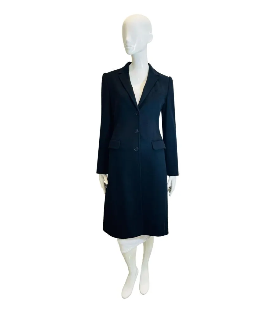 Dolce & Gabbana Cashmere & Wool Coat. Size 42IT