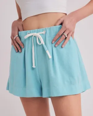 EMMA TERRY SHORTS AQUA BLUE