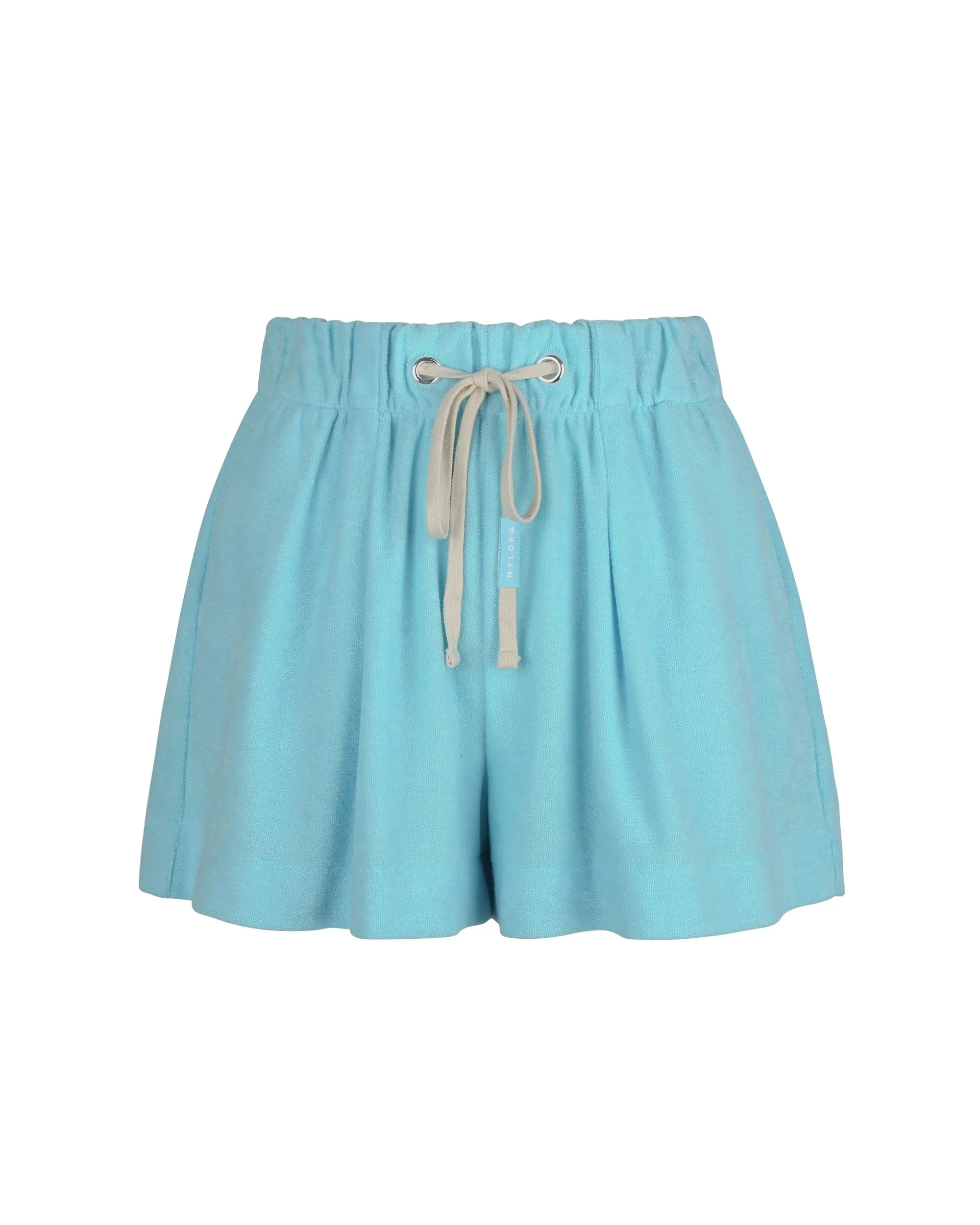 EMMA TERRY SHORTS AQUA BLUE