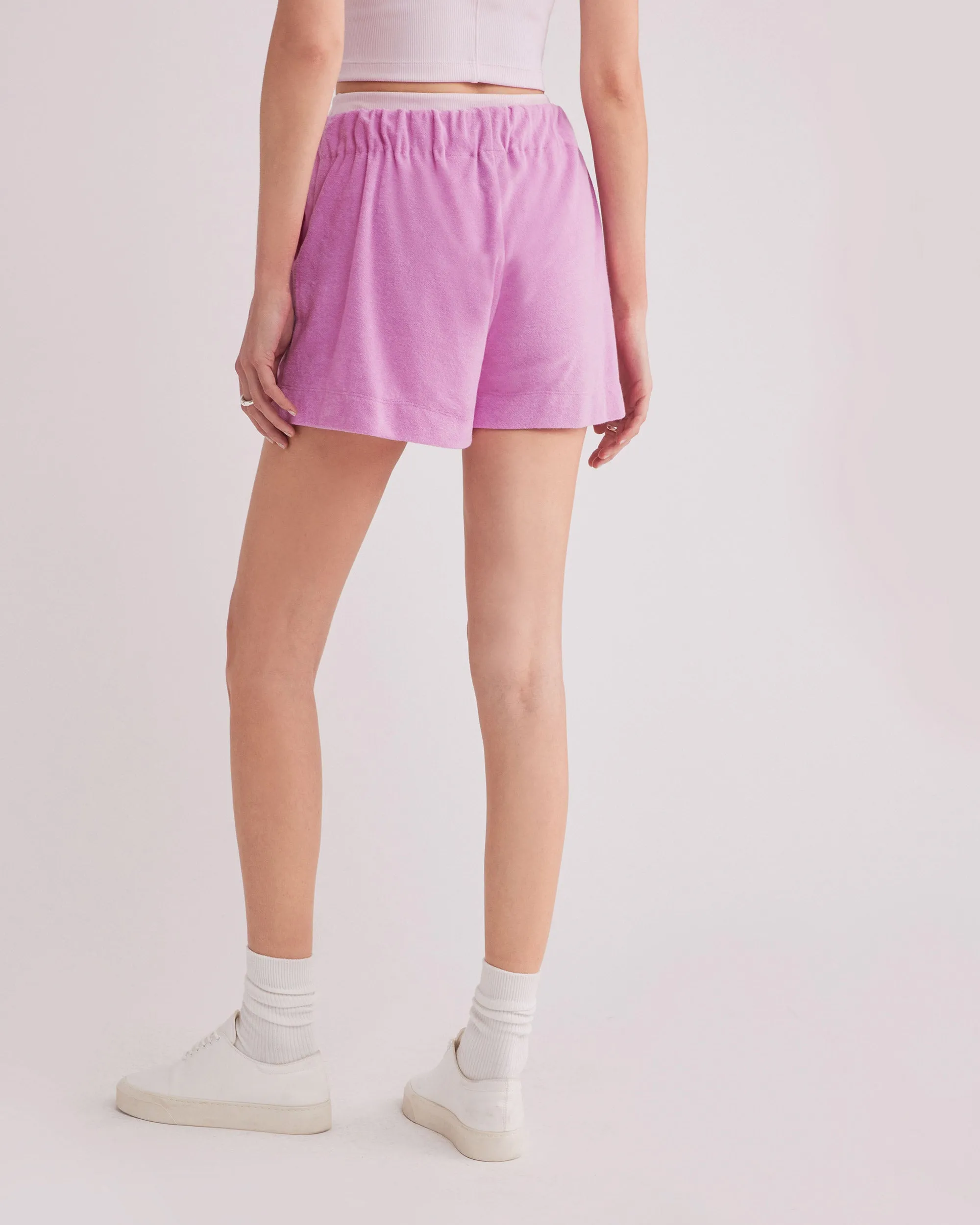 EMMA TERRY SHORTS BUBBLE GUM PINK