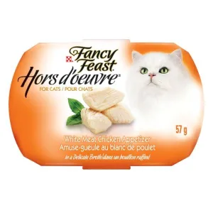 Fancy Feast Hors d'Oeuvre White Meat Chicken Appetizer for Cats