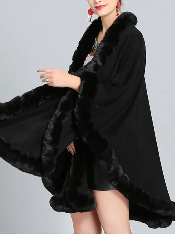 Fine and Fancy Poncho Plus Size Cape Cardigan