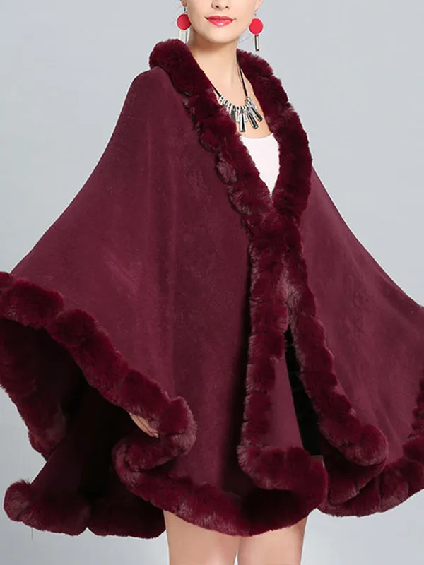 Fine and Fancy Poncho Plus Size Cape Cardigan