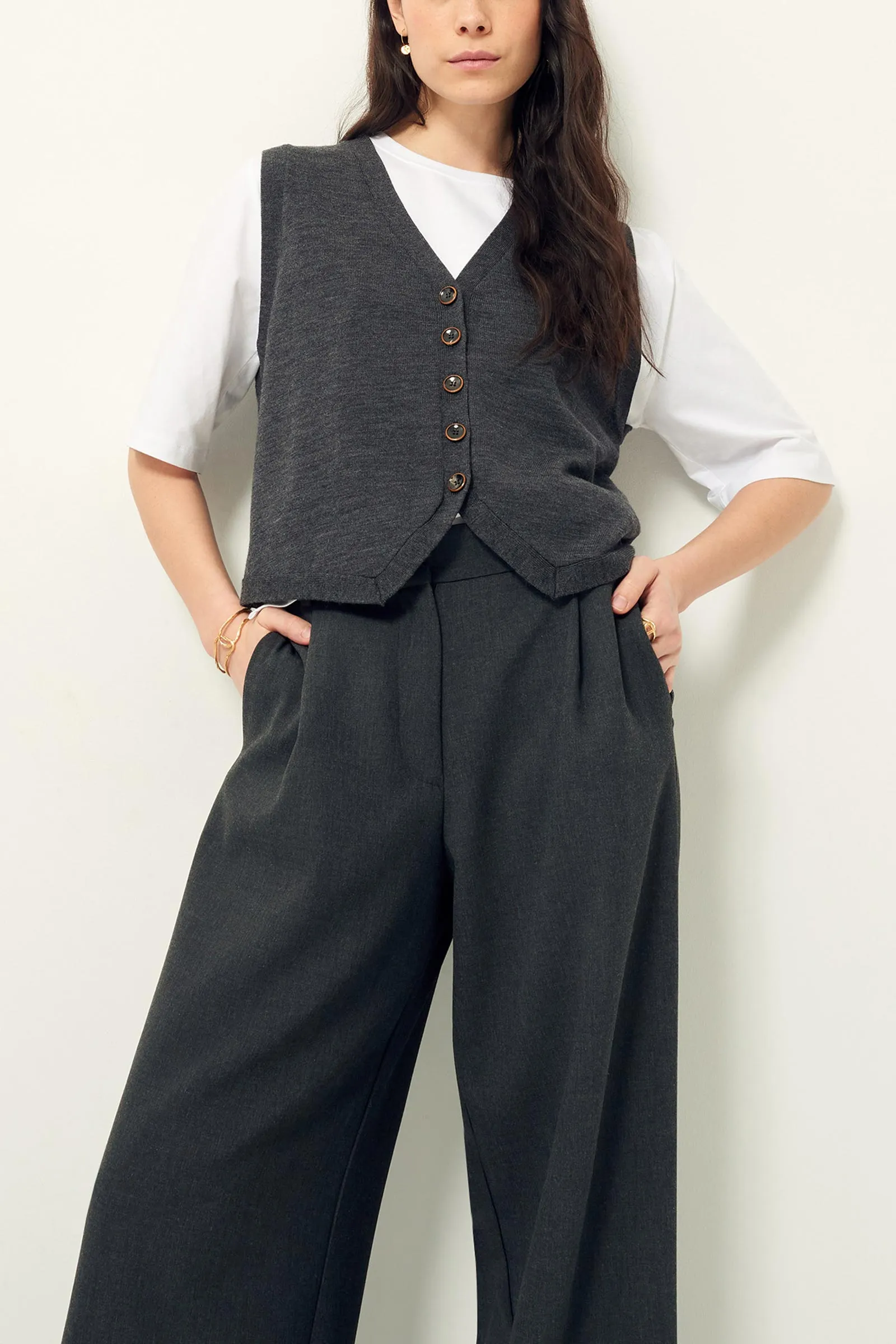 Giancarlo Merino Wool Waistcoat