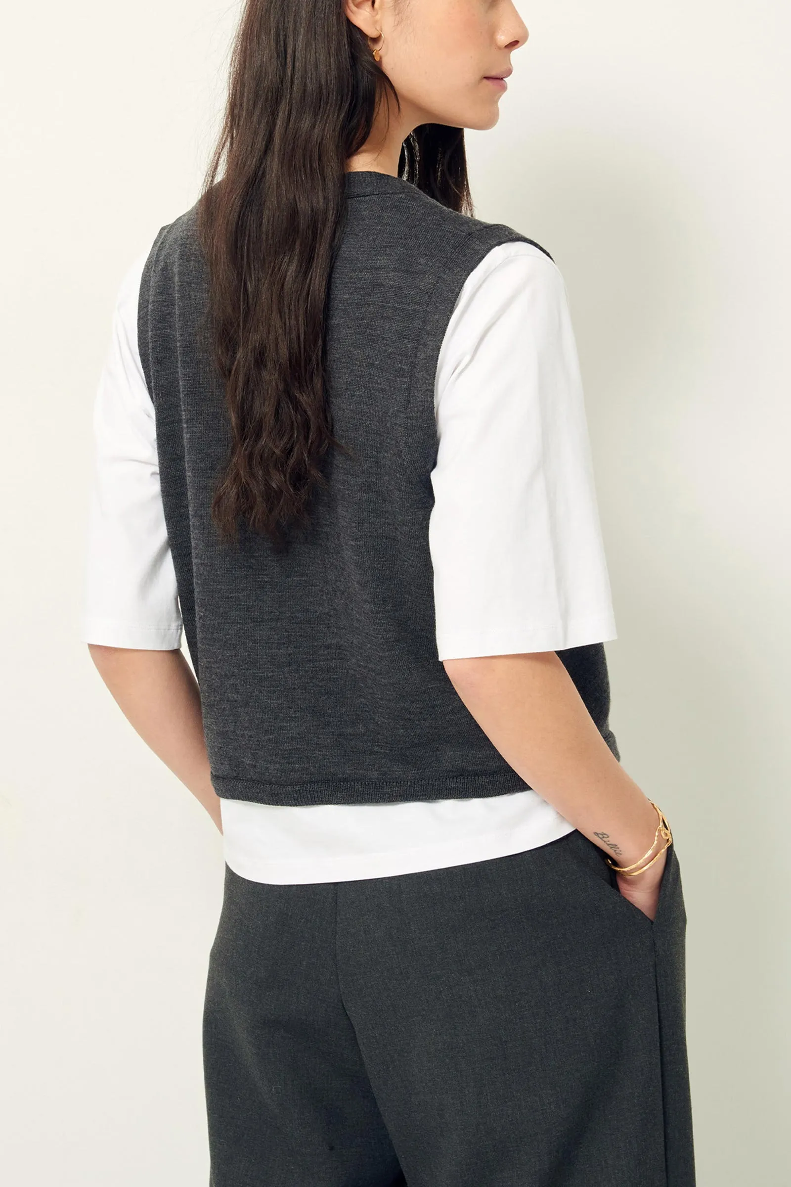 Giancarlo Merino Wool Waistcoat