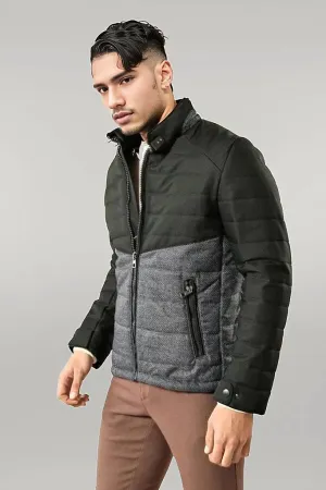 Green Down Coat - Wessi