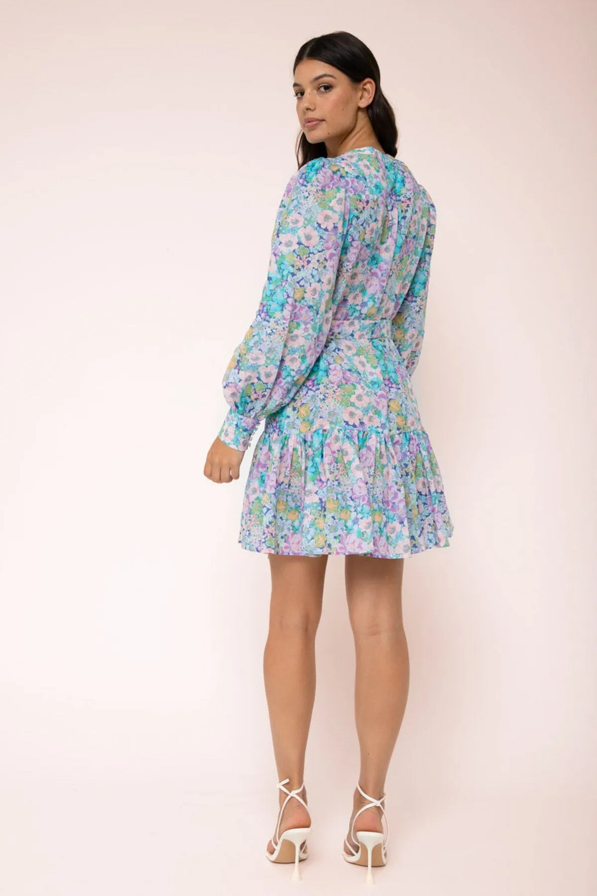 Joslyn Pin Tuck Mini Dress