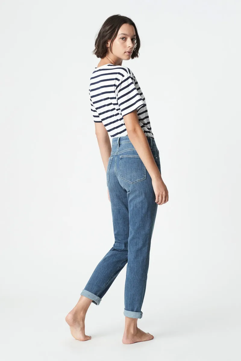 Kathleen Jeans - Lt Brushed Feather Blue