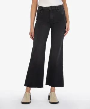 Kut Denim Meg Fab Ab High Waist Raw Hem Ankle Wide Leg Jeans | Experiences