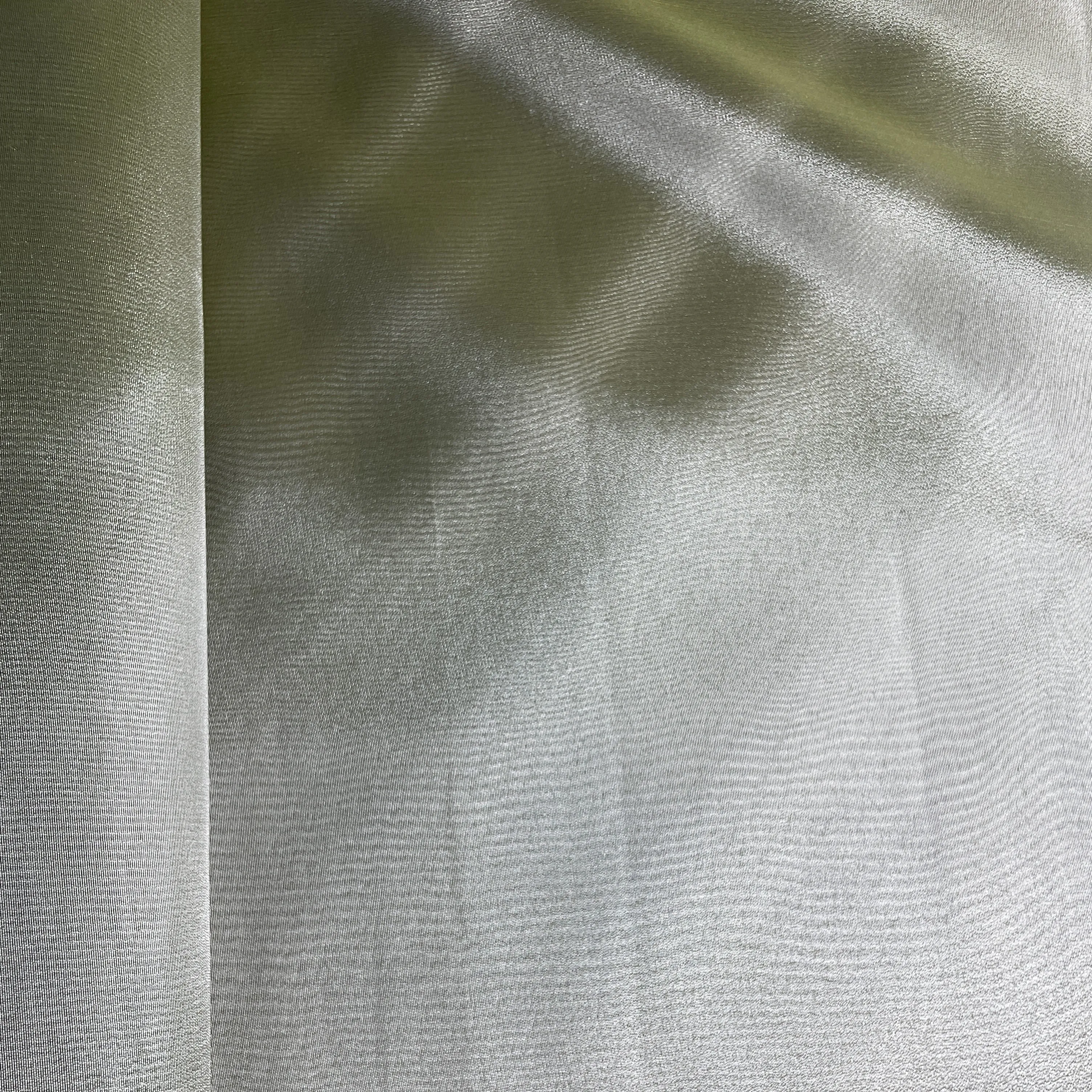 Light Green Solid Plain Tissue Fabric 18751