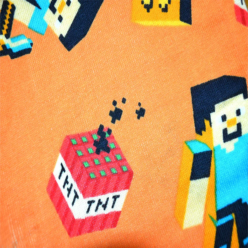 Minecraft Tricks and Treats Halloween Pajamas