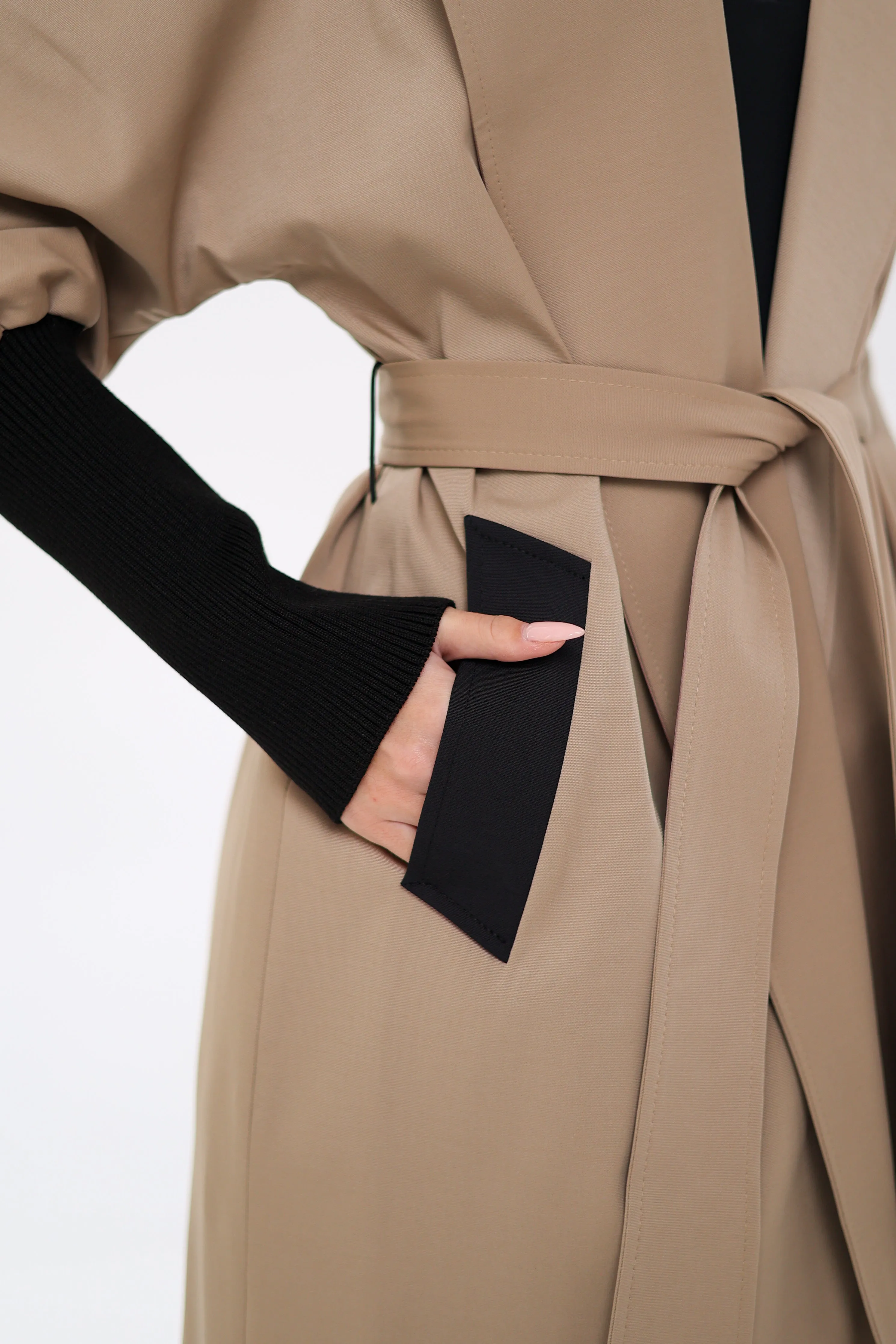 Miru Trench Coat in Camel