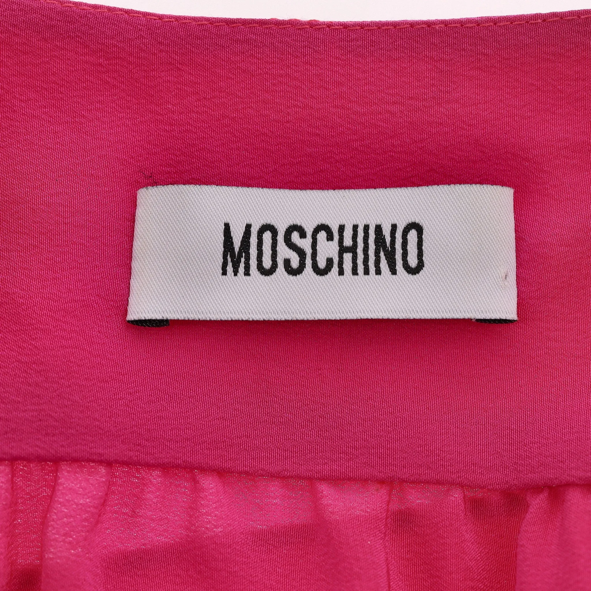 Moschino Silk Wrap Dress. Size 42IT