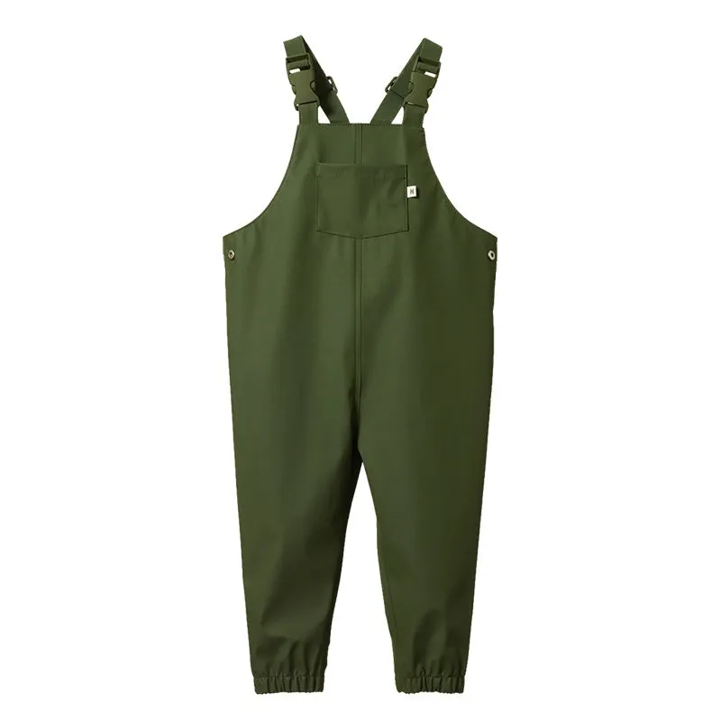 Nature Baby Splash Overalls - Thyme