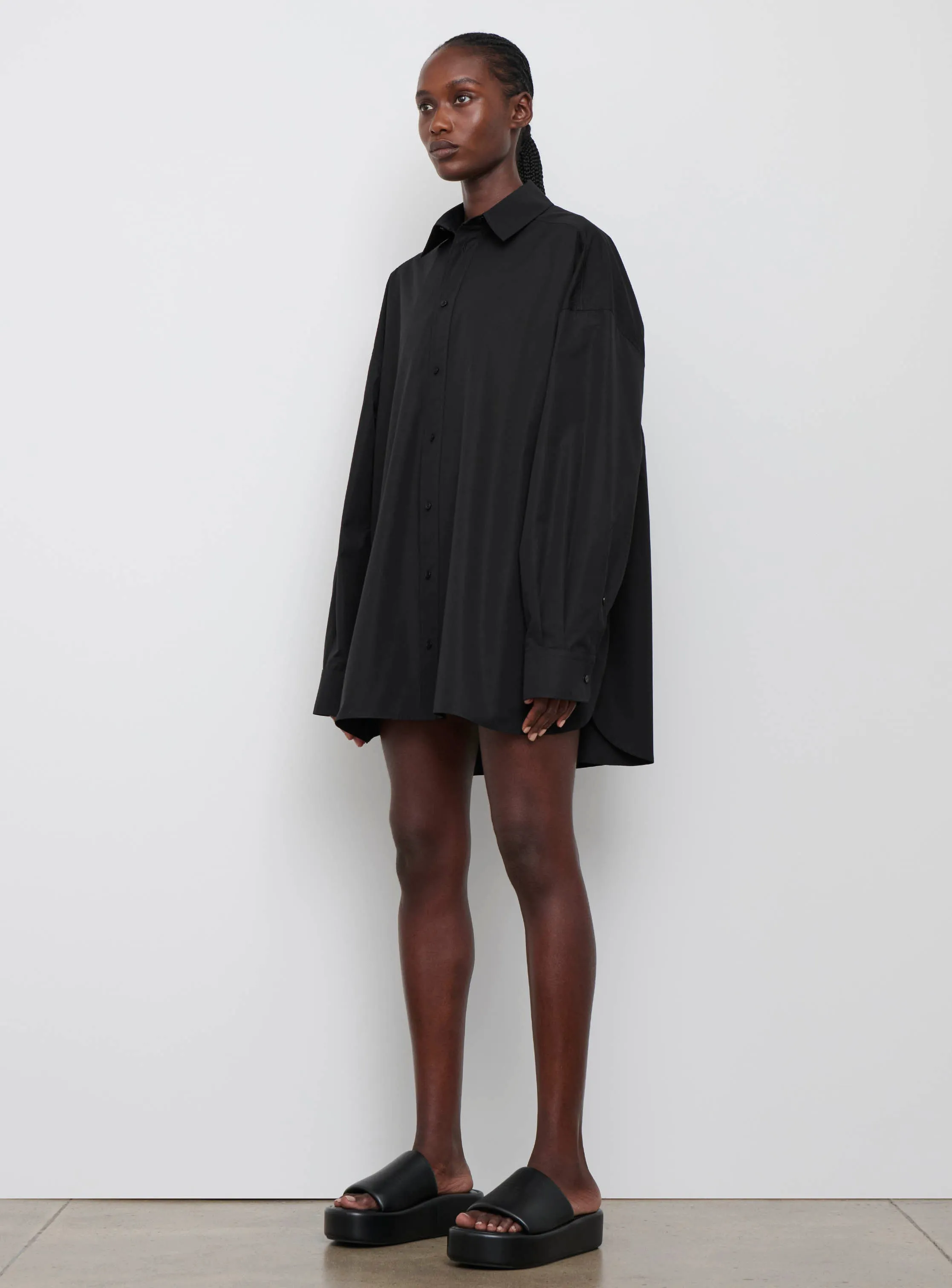 Oversize Shirt Dress Mini