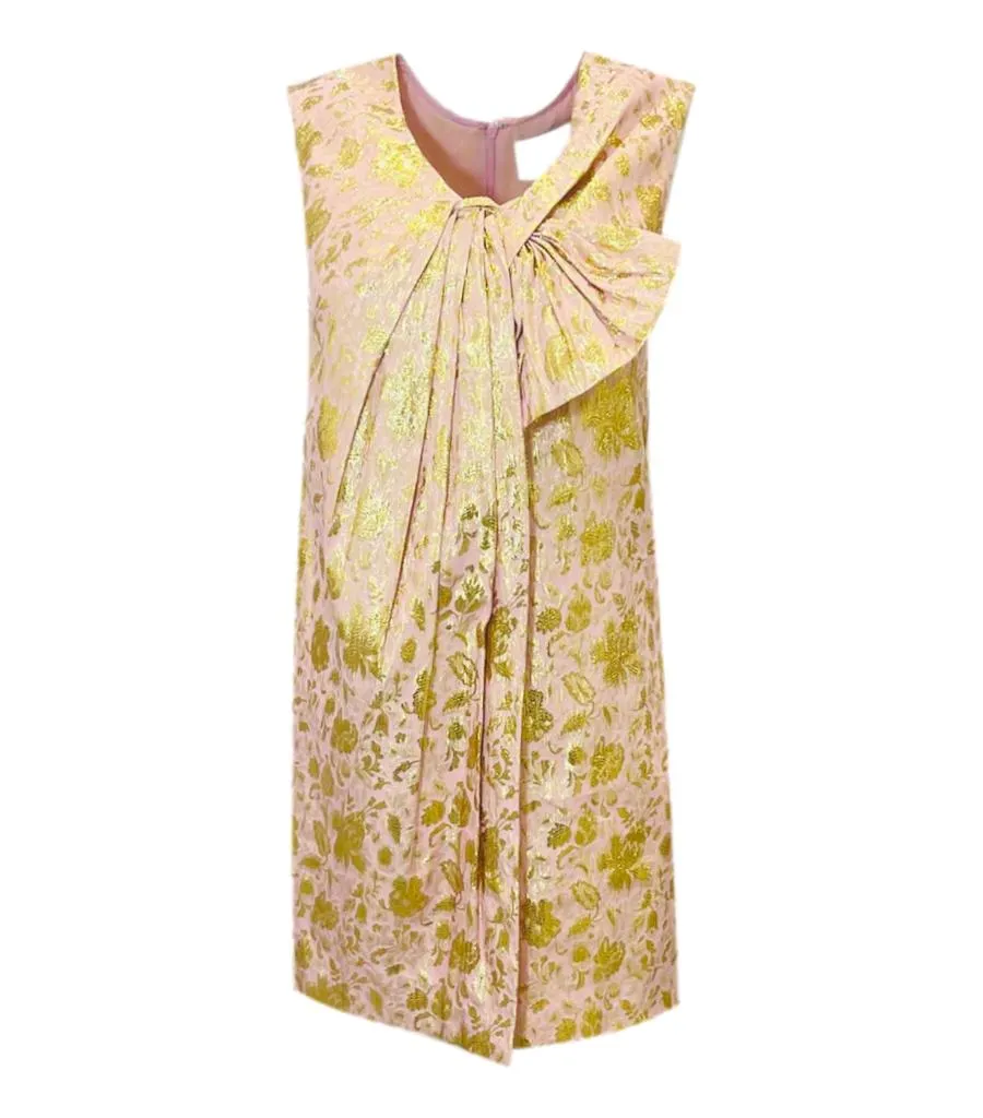 Phillip Lim Silk & Lurex Floral Dress. Size 4