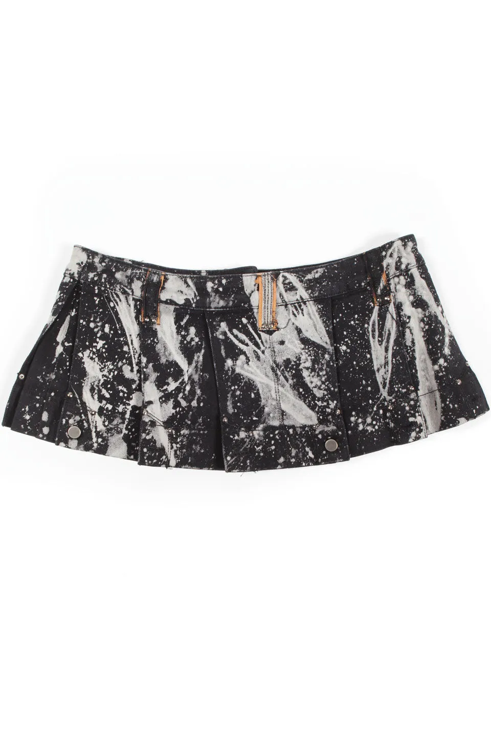 Porn Splatter Mini Skirt