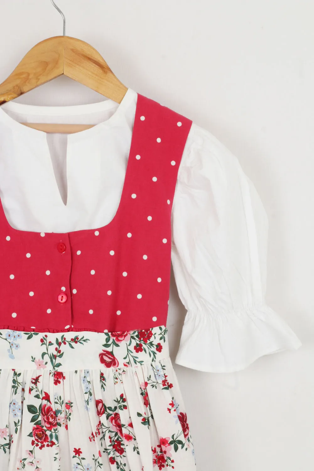 Red Dirndl Dress