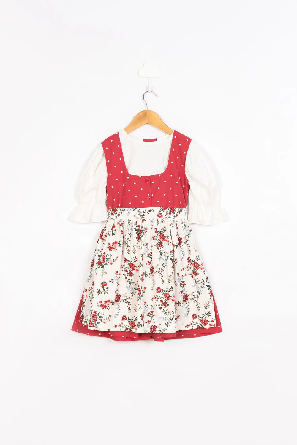 Red Dirndl Dress