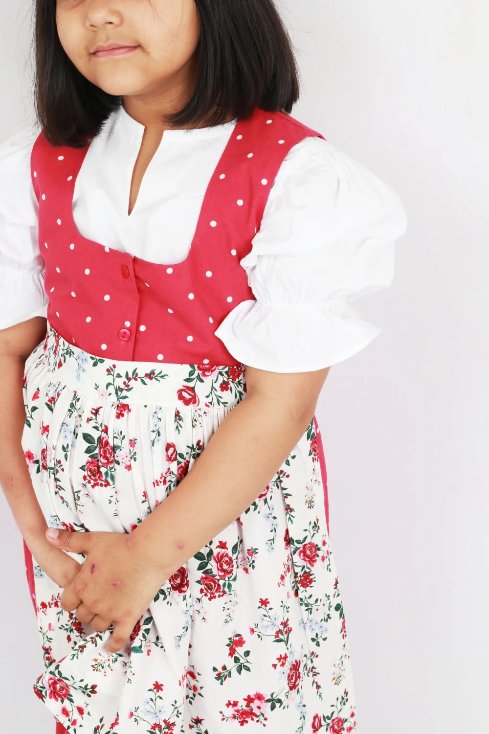 Red Dirndl Dress