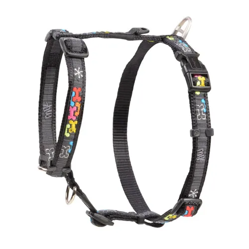 Rogz Fancy Dress Harness - Multi Bone