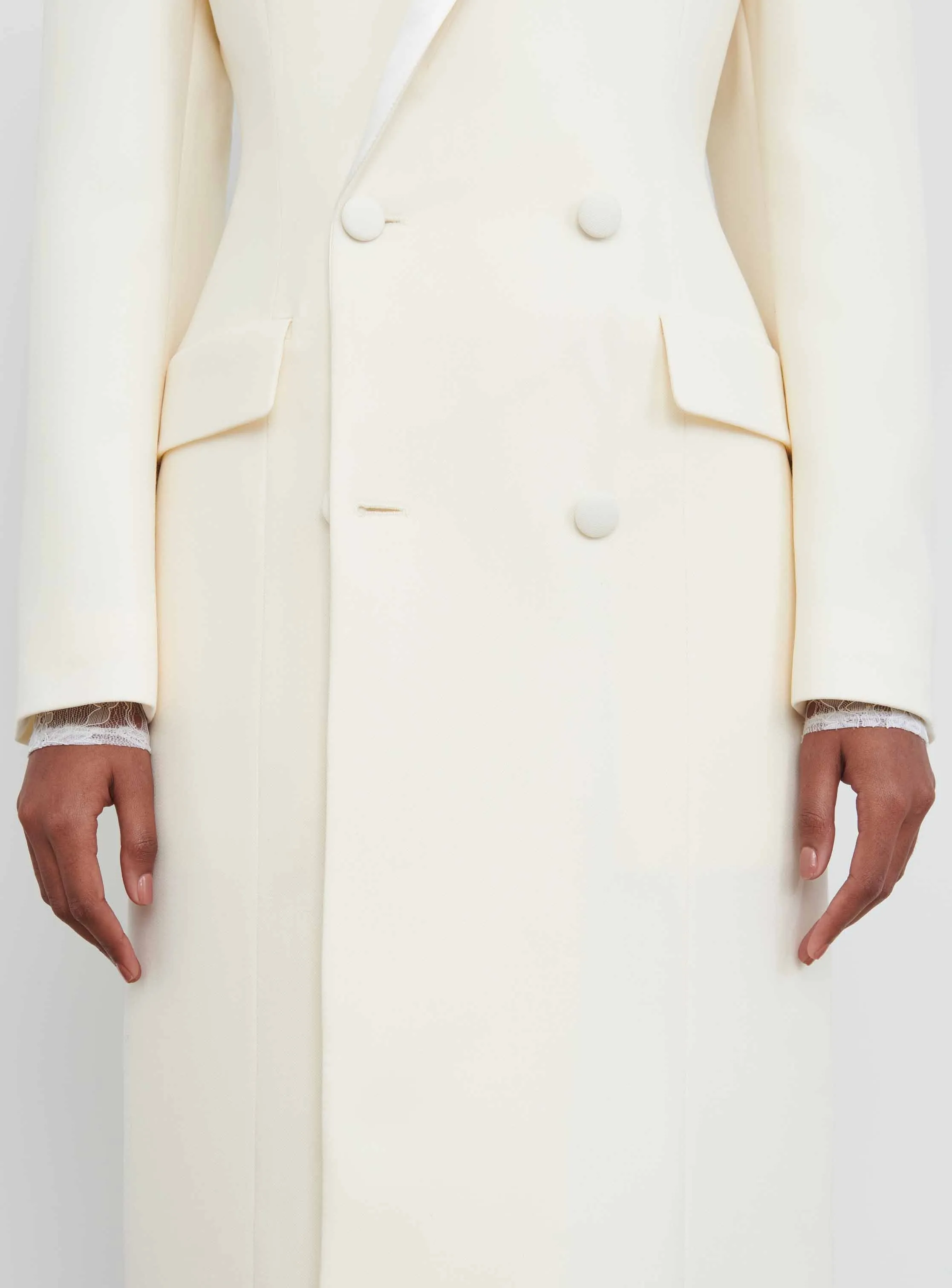 Sculpted Coat Dress