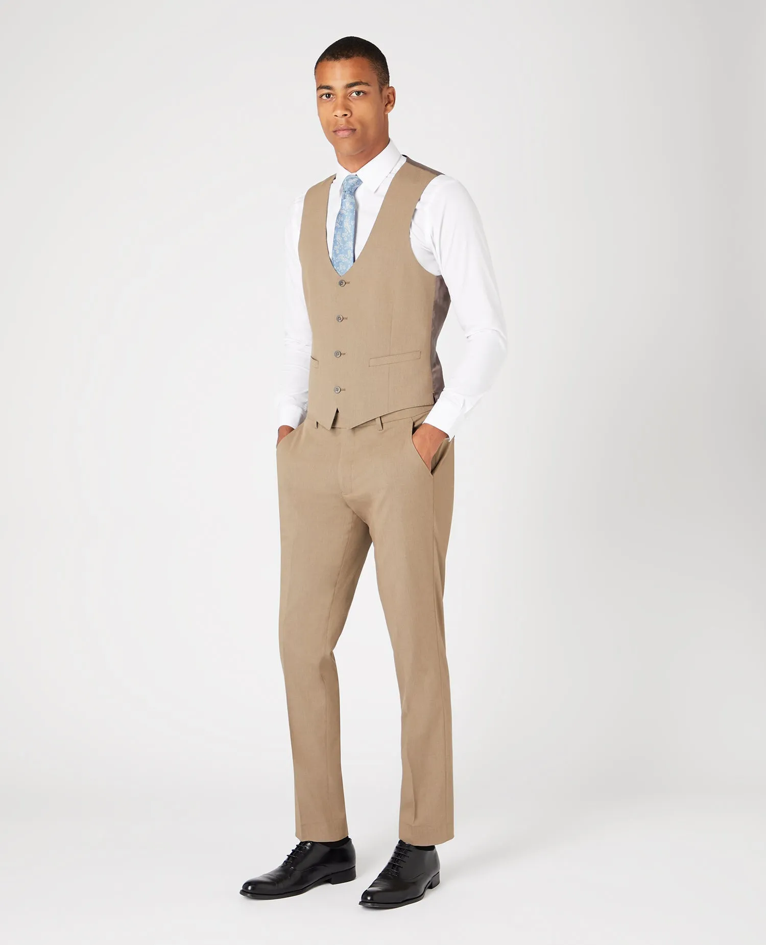 Slim Fit Stretch Waistcoat