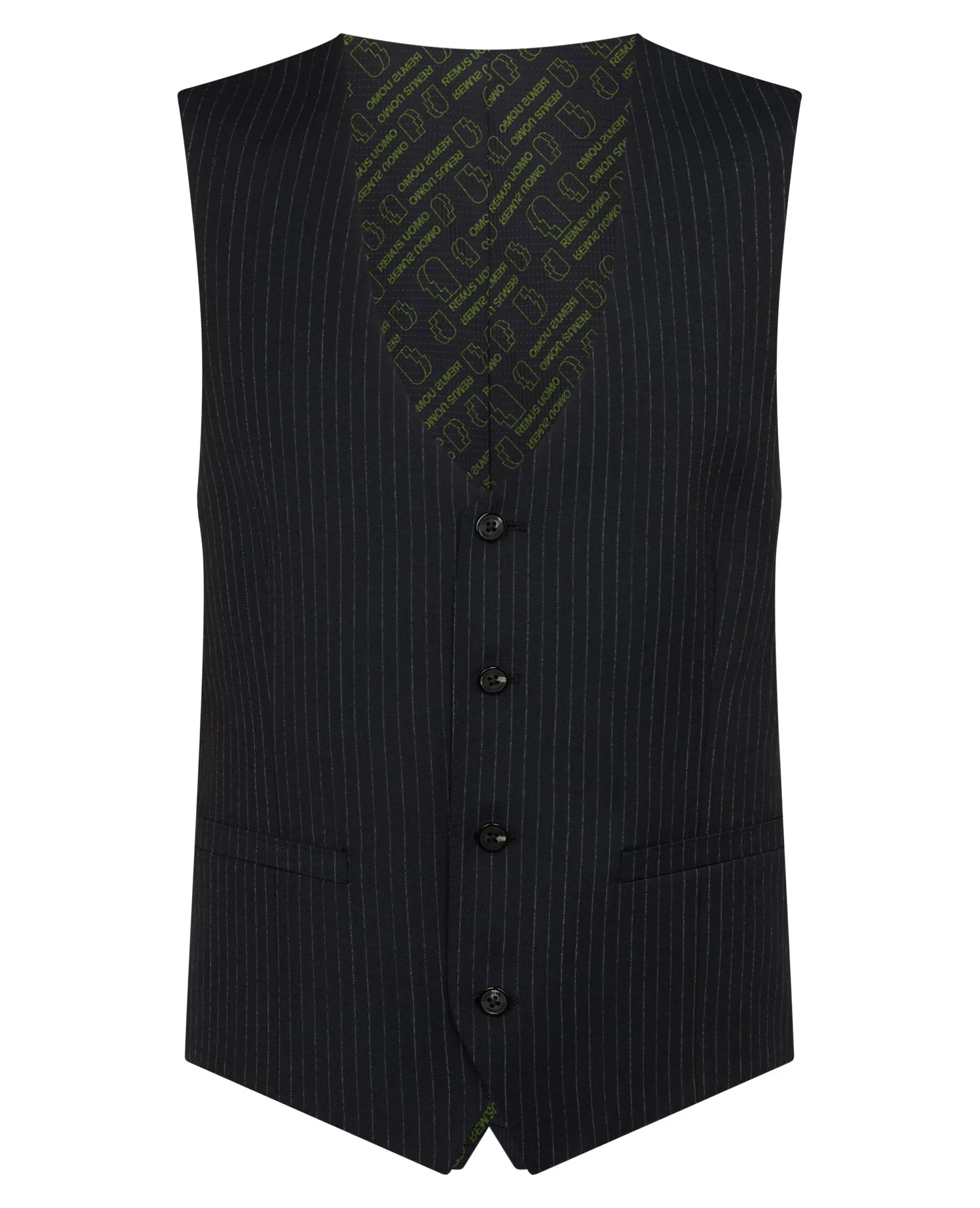 Slim Fit Wool Blend Stretch Mix and Match Waistcoat