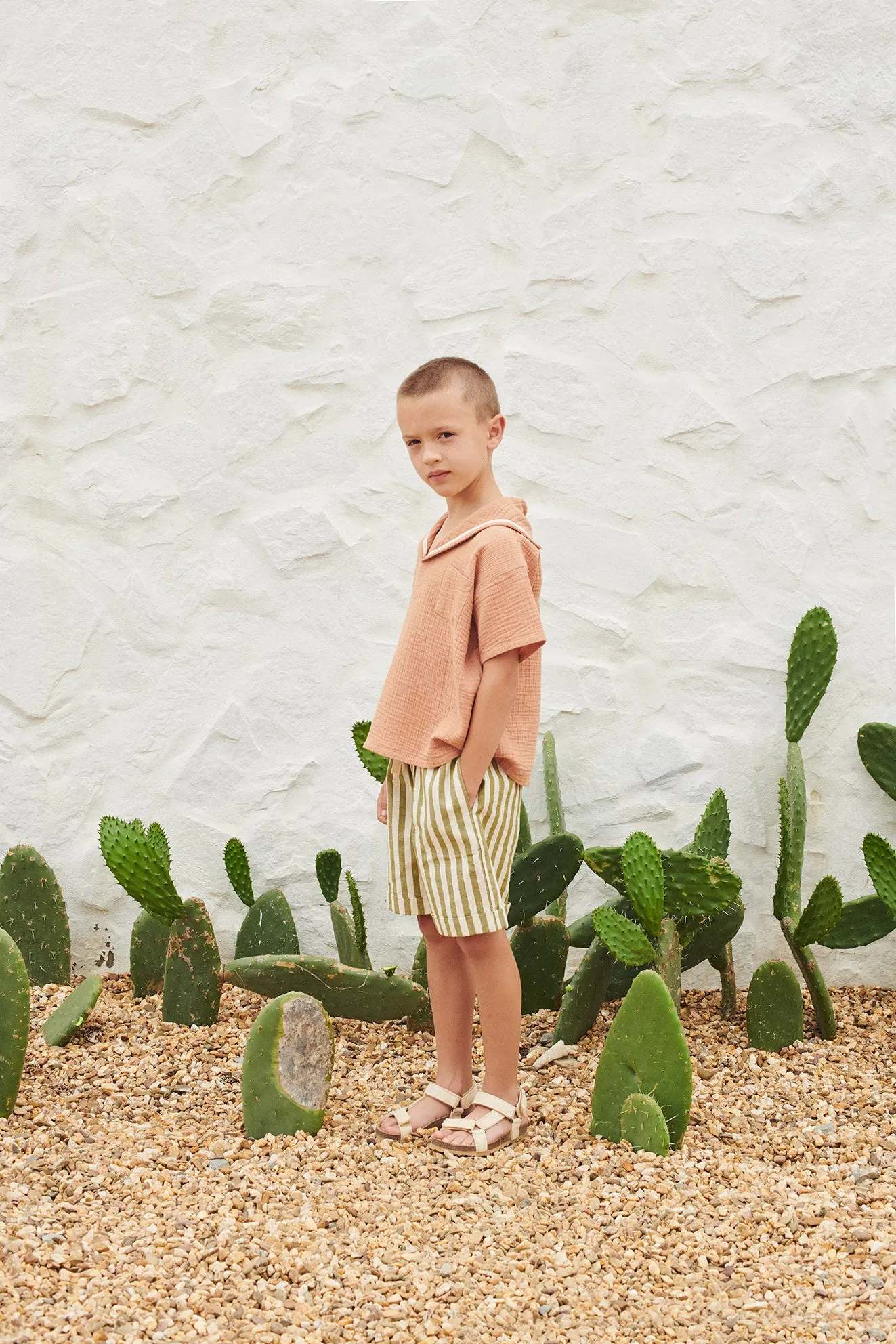 Stripes Kid's Bermuda Short