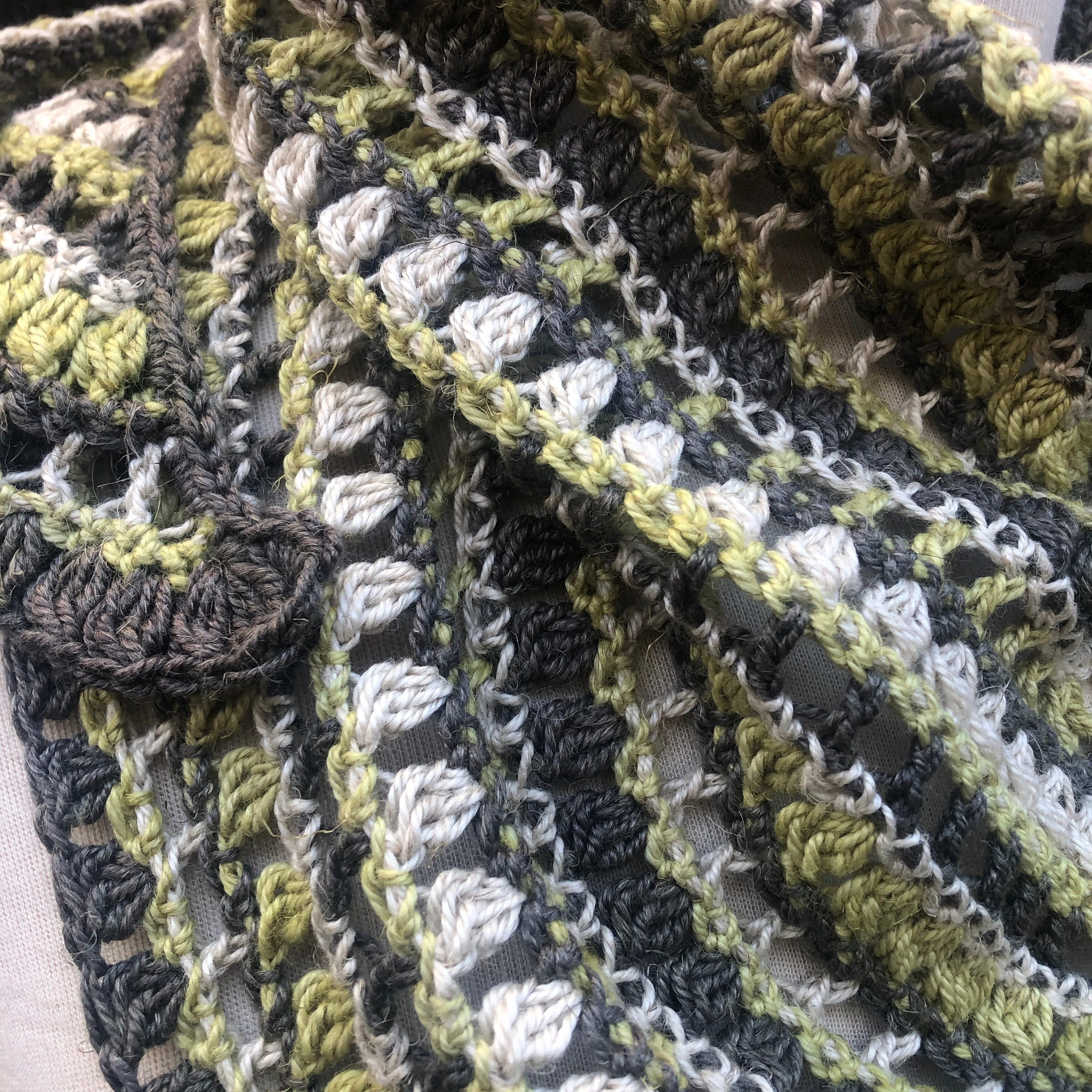 Syncopated Stripes Shawl kit