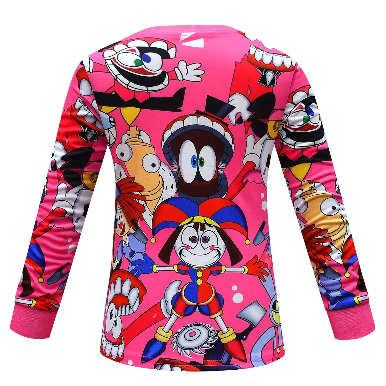 The Amazing Digital Circus Printing Pajamas Two Piece Suit For Kids