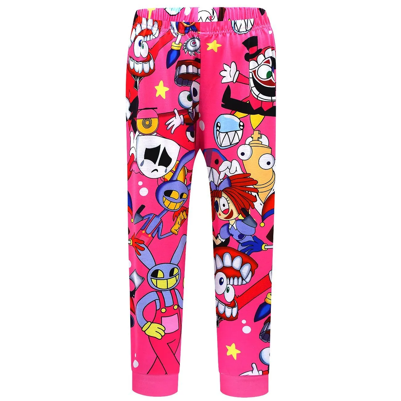 The Amazing Digital Circus Printing Pajamas Two Piece Suit For Kids