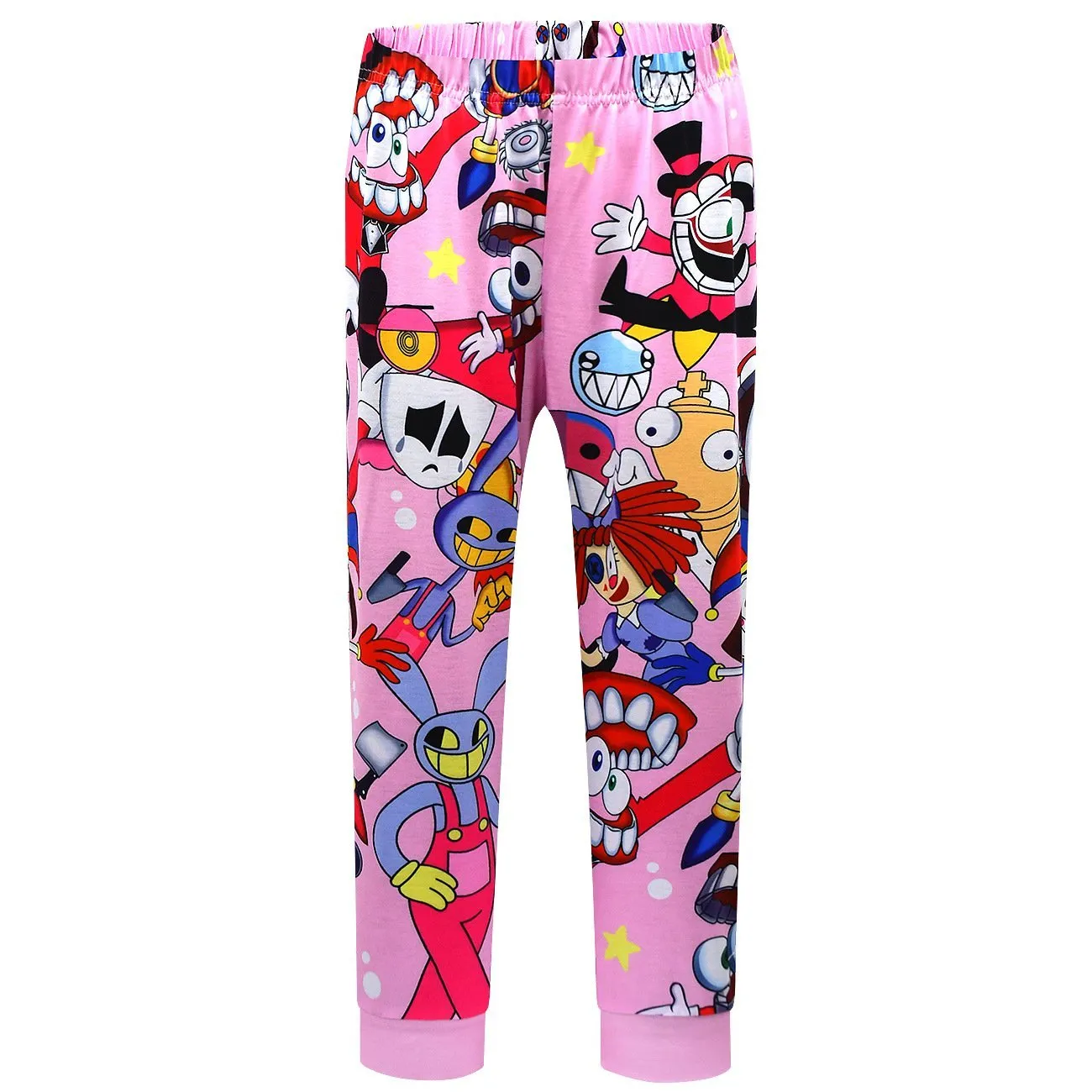 The Amazing Digital Circus Printing Pajamas Two Piece Suit For Kids