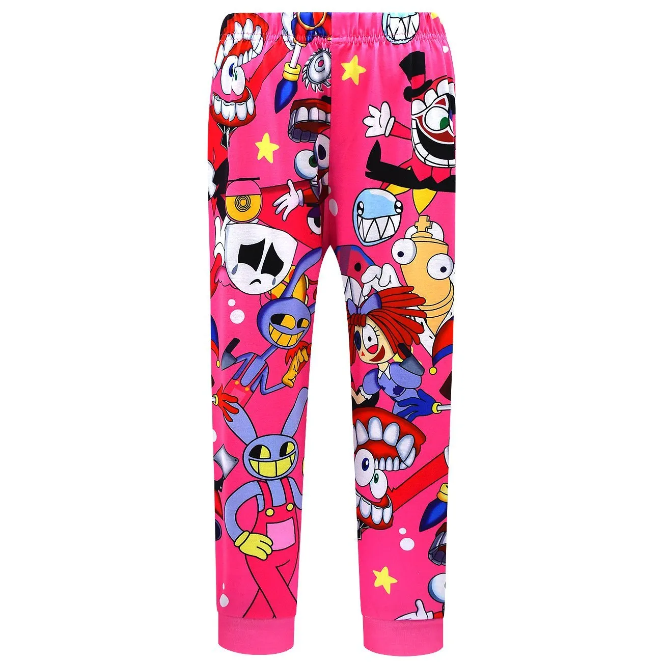 The Amazing Digital Circus Printing Pajamas Two Piece Suit For Kids