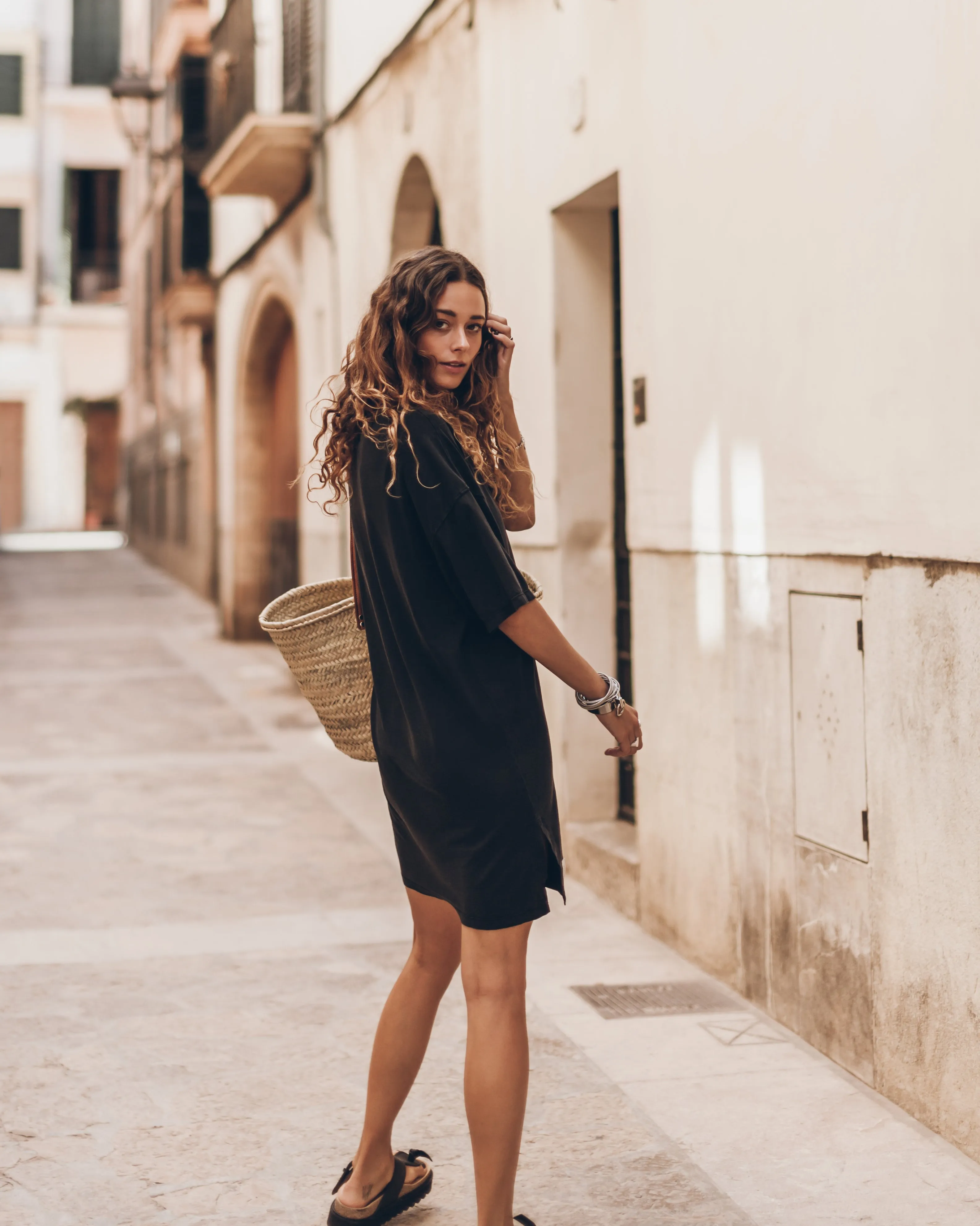 The Dark Short T-shirt Dress