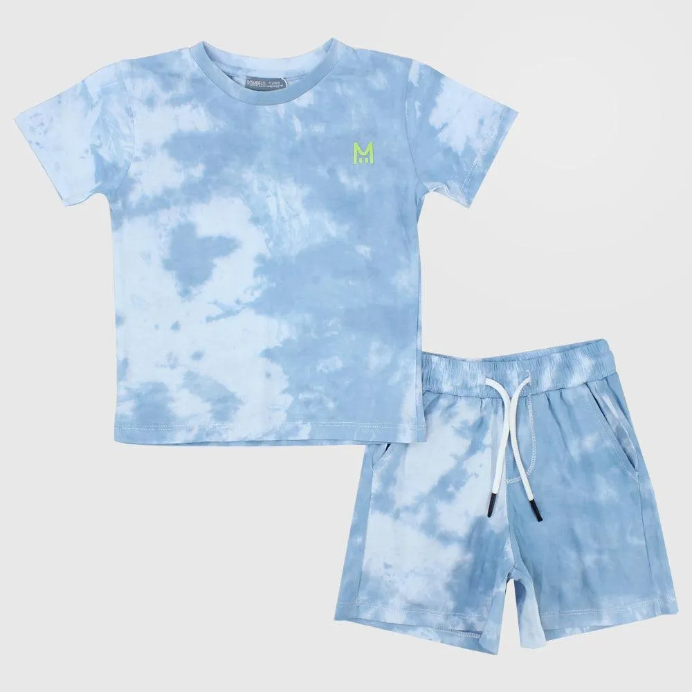 Tie Dye Short-Sleeved Pajama